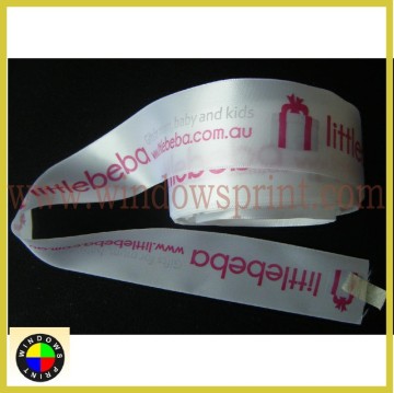 Double side Stain Ribbon/ Custom Logo Printed Ribbon