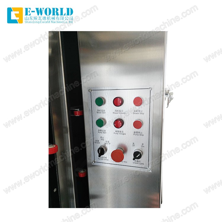 Vertical Glass Washing Cleaning Machine For Float Glass