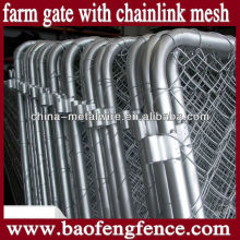 Galvanized Chainlink Farm Gate (Factory &Exporter)