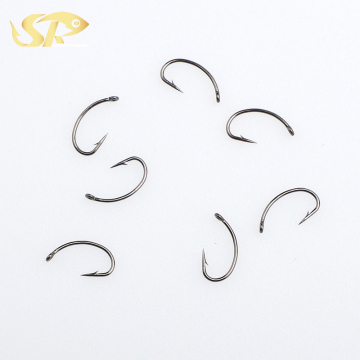 FD300 SUPERIORFISHING High Carbon Steel Fly Fishing Hook with Barb