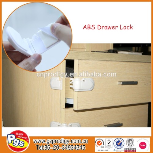 baby safety lock/plastic cabinet lock/safety sliding drawer lock