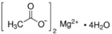 magnesium acetate Chemical Structure