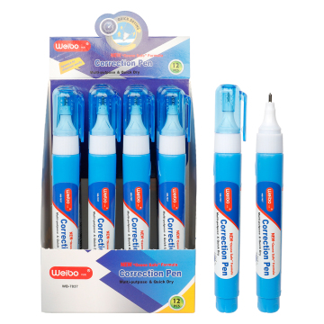 Cute High Coverage Custom OEM White Out Correction Pen Fluid
