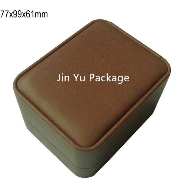 Elegant Custom Plastic Leather Gift Watch Jewelry Package Box Case