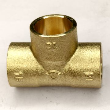 Brass Solder Fitting Tee: Pipe and Tube Fitting Solutions