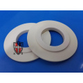 alumina ceramic plate flange circle parts customized