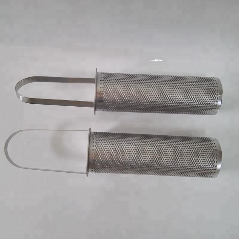 Stainless Steel Cylinder Filter Screen Filter Basket for Food and Liquid Filtration