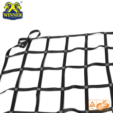 Safety Nylon Polyester Plastic Flat Webbing Net Cargo Net