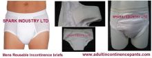 Washable Men's Briefs And Boxers For Incontinence