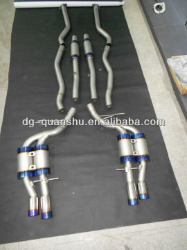 Titanium exhaut for BMW M6 E63 catback