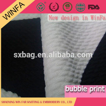 Latest Design Fashion Knitted dye polyester spandex fabric