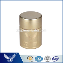 Aluminum and Plastic screw top vodka bottle caps