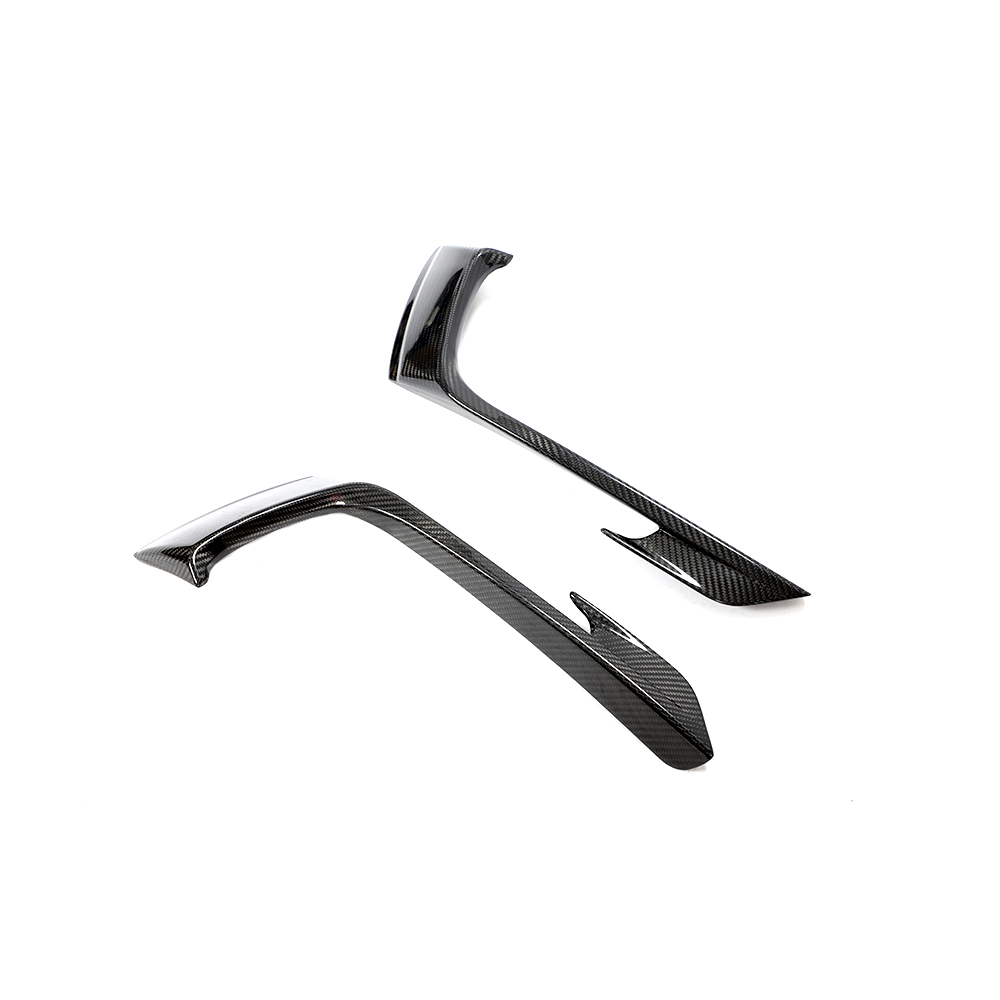 Modify Luxury Carbon Fiber Car Front Canards for Porsche 718 Boxster Cayman 2-Door 2016-2019