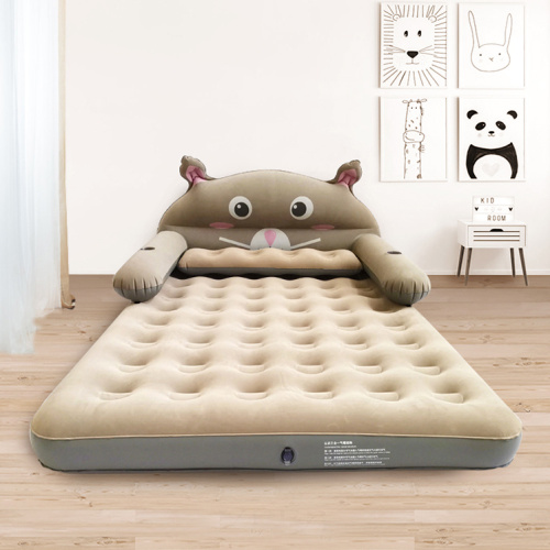 Opblaasbare Air Matras Opblaasbaar Bed Flocked Air Bed