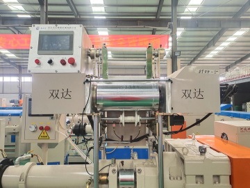 double layer silicone extruder machine
