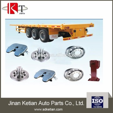 China Supply Truck Trailer flated bed trailer