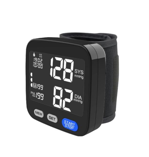 شهادات احترافية معصم sphygmomanometer OEM دقة ذكية الرعاية الصحية BP Machine الرقمية مراقبة ضغط الدم