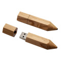 Factory Wholesale Imitation Wood Hexagonal Pencil U Disk