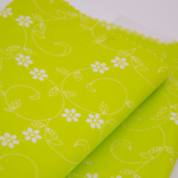 CVC Plain Printed Fabric