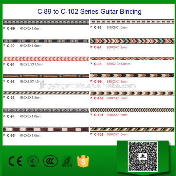 C-89 to C-102 Series Guitar Binding