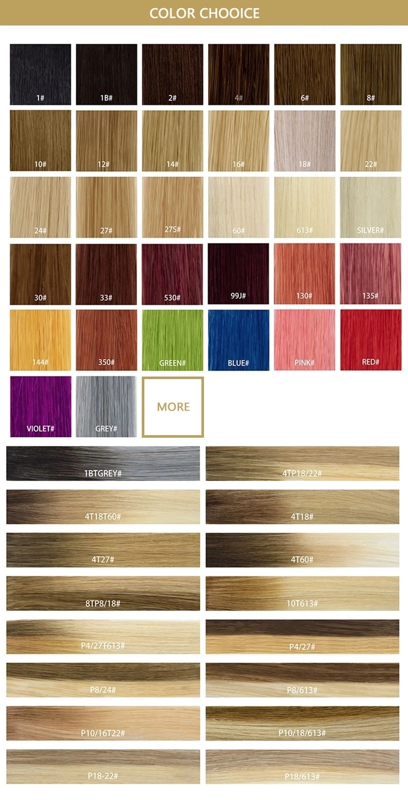 Synthetic Hair Material Colordful Hair with Colorful Silks 1 Piece Single Piece Clip Hair Extension Remy Hair