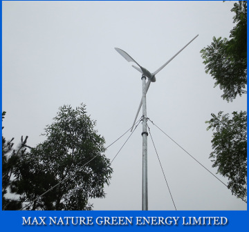 600W 3 blade permanent magnet for home Hawt wind energy dynamo systems