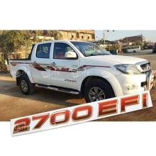 3D Glue-On Car Stickers for Toyota Hilux 2700EFI