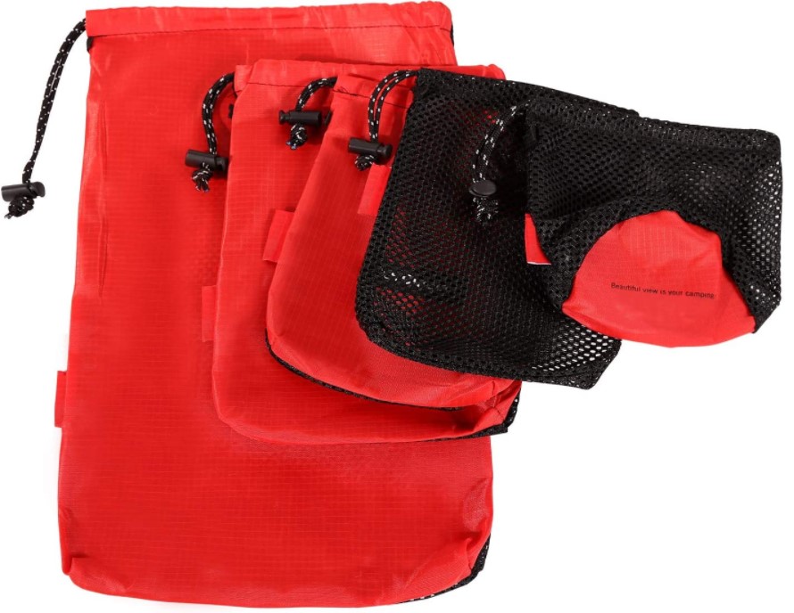 Mesh Nylon Draw String -Speicherbeutel Mesh Nylon Drawstring Storage Pouch