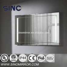 UL CE IP44 led light bathroom hinged wall mirror