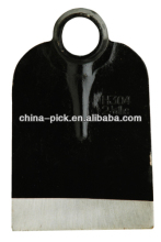 wide shaped farming hoe head