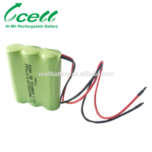 3.6V Ni-Mh AA 1500mAh Rechargeable Ni-Mh Battery Pack