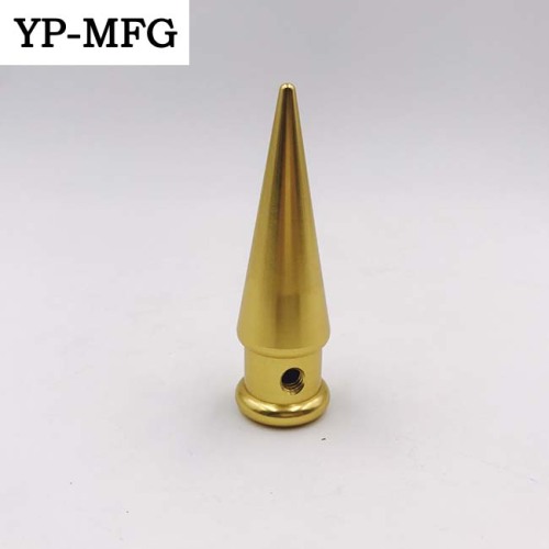 Pembuatan Golden Anodized Cnc Machining Aluminium Parts