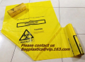 Sacos de plástico de risco biológico, Biohazard sacos, sacos de resíduos de Biohazard Red Medical resíduos saco, sacos infecciosos