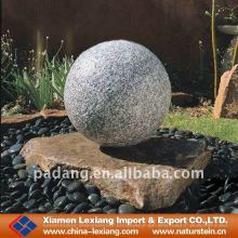 garden ball fountain granite
