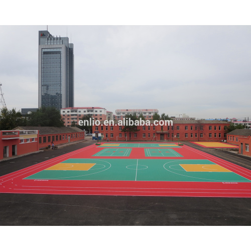 Piso de deportes de baloncesto al aire libre/baldosas modulares