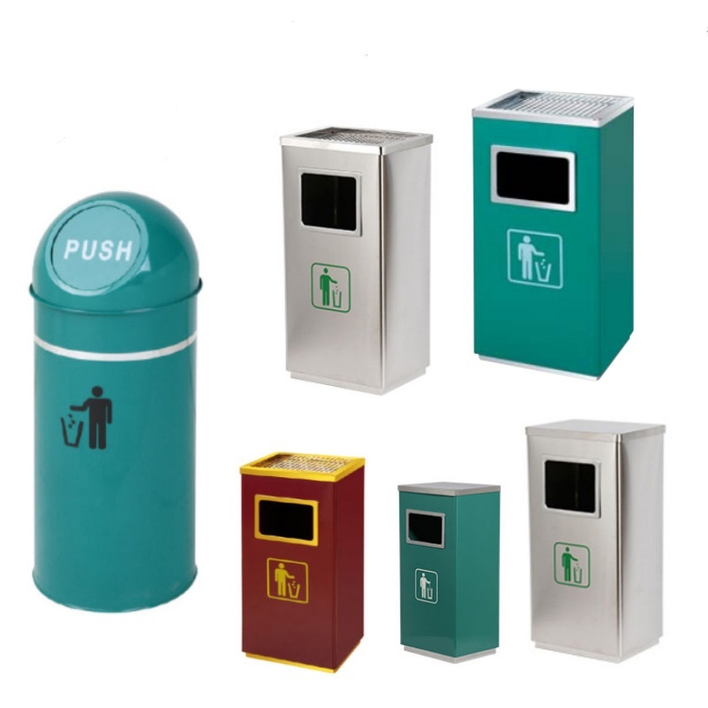 Custom Metal Trash Can for VIP and Regular Areas