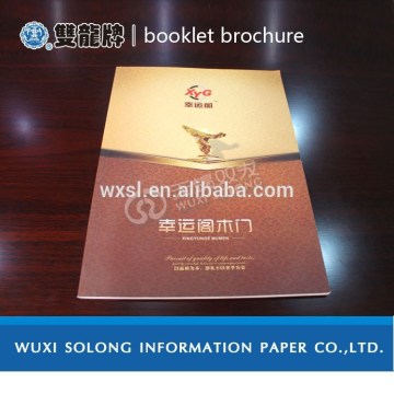 PVC advertising material pamphlet printing
