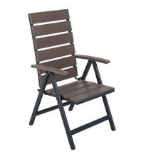 alu polywood folding chair