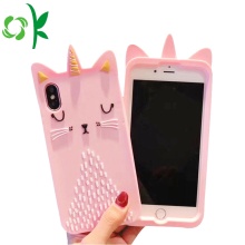 Crown Golden Cat Phone Case Unicorn Silicone Cover