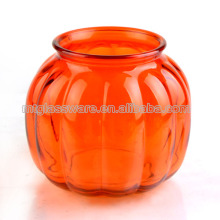 halloween theme pumpkin latern candle holder