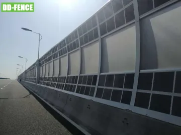 Traffic Noise Barrier Acrylic Sheet Design Acoustic Barrier