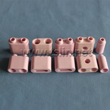 Ceramic heating beads for ceramic pad