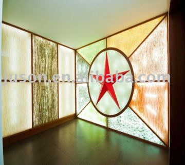 Indoor decorative panel