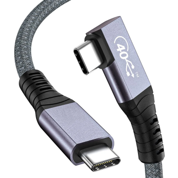 USB4 Cable 40Gbps 100W USB C Video Cable