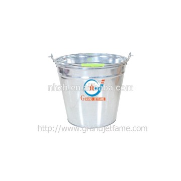 Glavanized metal pails water paint metal pails