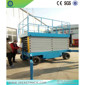 1.5t 12m Gasoline powered Mobile Scissor Lift