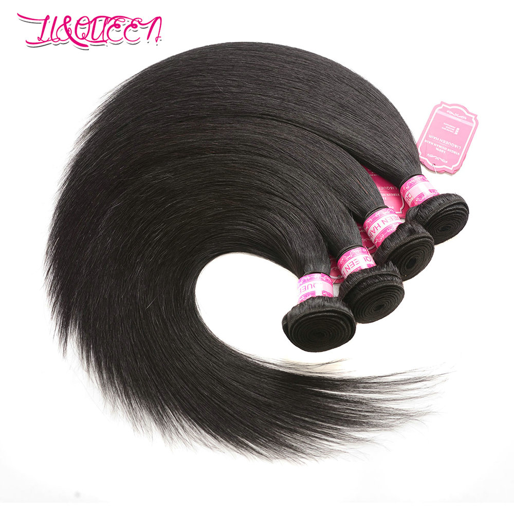 Lace Closure  With Bundles Brazilian Straight Hair With Closure Straight hair 3 Bundles Human Hair With Lace Closure