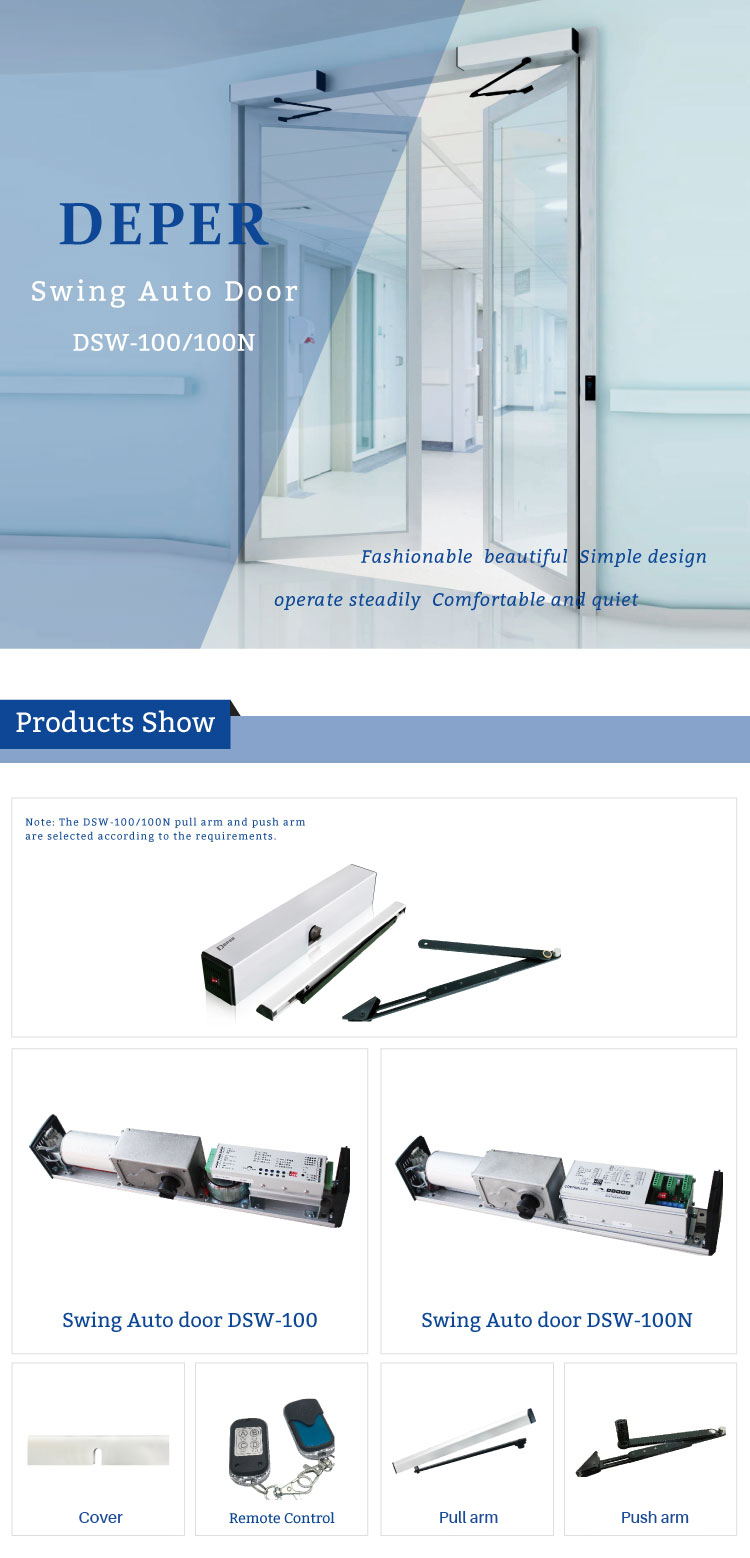 Smart Easy Install Pull Arm Or Push Arm Automatic Swing Door Operator