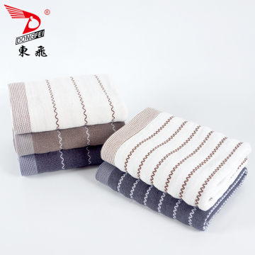 classic yarn dyed stripe jacquard terry towel