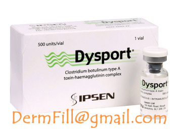 dysport treatment 500iu clostridium botulinum